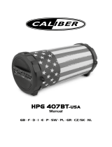 Caliber HPG407BT-USA Guida Rapida