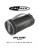 Caliber HPG410BT Manuale del proprietario