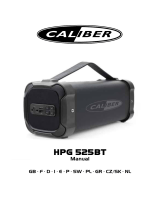 Caliber HPG525BT Manuale del proprietario