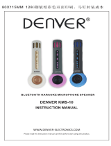 Denver KMS-10WHITE Manuale utente