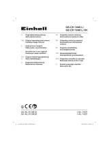 EINHELL GE-CH 1846 Li Kit (1x2,0Ah) Manuale utente