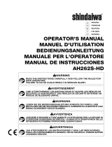 Shindaiwa AH262S-HD Manuale utente