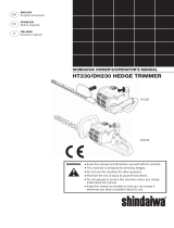 Shindaiwa HT230 Manuale utente