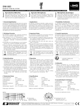 Monacor DM-065 Manuale utente