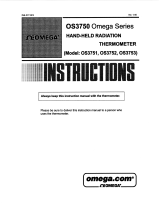 Omega OS3751, OS3752, OS3753 Manuale del proprietario