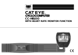 Cateye Heart Rate Monitor [CC-HB100] Manuale utente