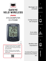 Cateye Velo Wireless [CC-VT230W] Manuale utente