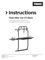 Thule Elite Van XT MB Sprinter, VW Crafter Manuale utente