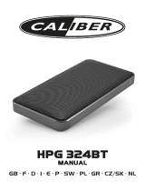 Caliber HPG324BT Guida Rapida
