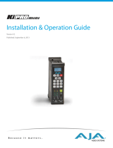 AJA Ki Pro Mini Installation and Operation Guide