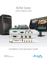 AJA KONA 3G Installation and Operation Guide