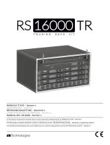 dBTechnologies RS16000 Touring Rack Manuale del proprietario