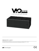 dBTechnologies VIO S218 Manuale del proprietario