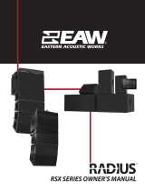 EAW Radius Manuale utente