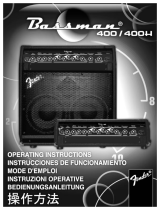 Fender Bassman 400C - 400H Manuale del proprietario