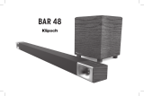Klipsch BAR 48 Sound Bar + Wireless Subwoofer Manuale del proprietario