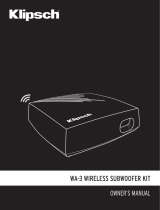 Klipsch WA-3WW-BL Manuale del proprietario