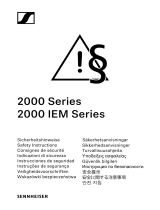 Sennheiser SR 2000 IEM Istruzioni per l'uso