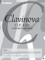 Yamaha Clavinova CLP-320 Manuale del proprietario