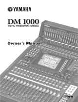 Yamaha DM1000 Manuale del proprietario