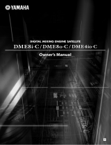 Yamaha DME8o Manuale del proprietario