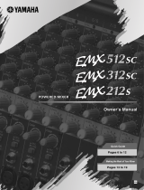 Yamaha EMX 512 Manuale del proprietario