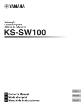 Yamaha KS-SW100 Manuale del proprietario