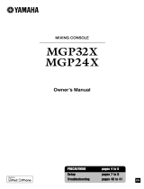 Yamaha MGP32X Manuale utente
