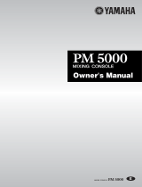 Yamaha PM5000 Manuale del proprietario