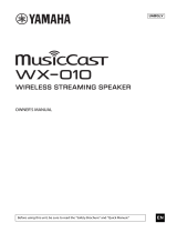 Yamaha MusicCast - WX-010 Manuale utente