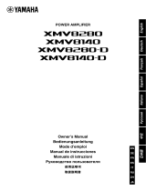 Yamaha XMV8280-D Manuale del proprietario