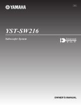 Yamaha YST-SW216 Manuale del proprietario