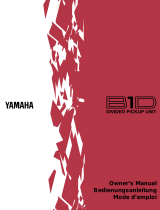 Yamaha B1D Manuale del proprietario