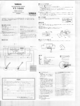 Yamaha YT-1000 Manuale del proprietario