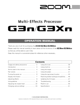 Zoom G3Xn Manuale utente