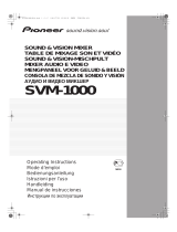Pioneer Music Mixer SVM-1000 Manuale utente