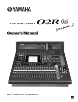 Yamaha 02R96VCM Manuale del proprietario
