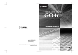 Yamaha GO46 Manuale del proprietario
