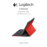 Logitech Canvas Keyboard Case for iPad mini Guida d'installazione