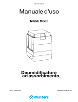 Munters MG Manuale del proprietario