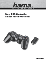 Hama 51825 Black Force Wireless Controller PS3 Manuale del proprietario