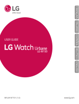 LG Série G Watch Urbane Luxe Istruzioni per l'uso