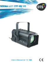 DTS SCENA LED 200 MZ FC Manuale utente