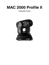 Martin Professional MAC 2000 Profile II Manuale utente