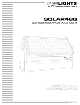 ProLights SOLAR48Q Manuale utente
