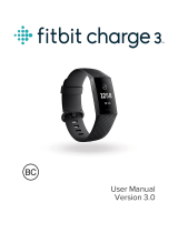Fitbit Charge 3 Fitness Tracker Manuale utente