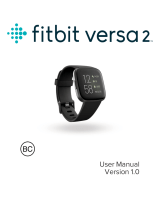 Fitbit Fitbit Versa 2 Health and Fitness Smartwatch Manuale utente