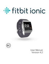 Fitbit Zip Ionic Smart Watch Manuale utente