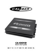 Caliber CA100V2 Manuale del proprietario