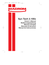 Macrom 2.100x Manuale utente